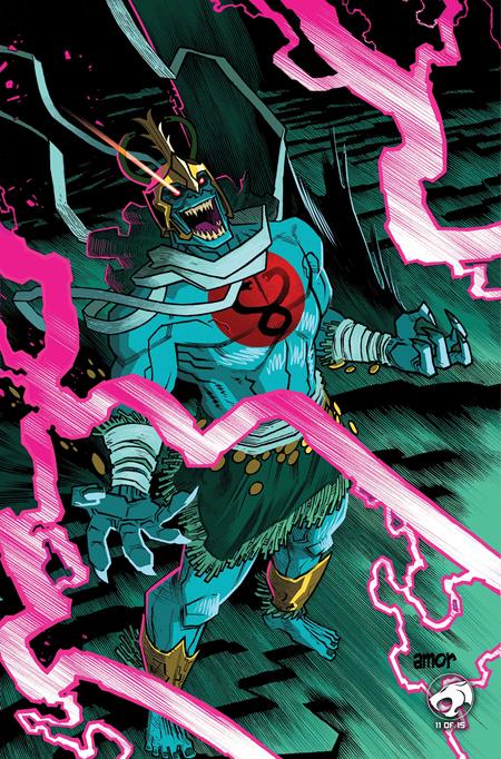 MUMM-RA THE EVER LIVING #4 CVR G INC 1:10 JOHN AMOR VIRGIN VAR