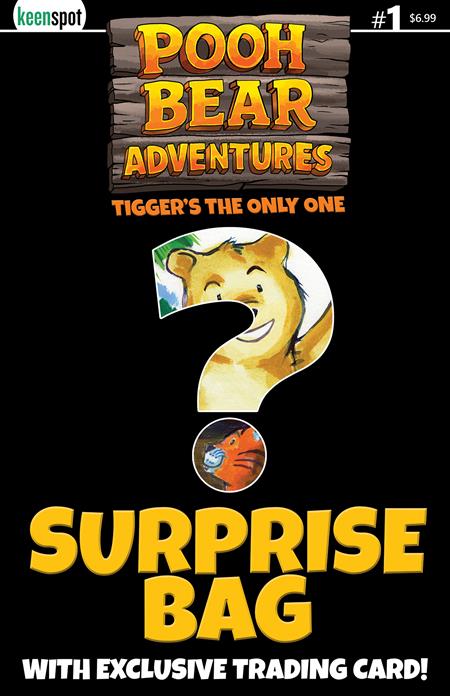POOH BEAR ADVENTURES TIGGERS THE ONLY ONE #1 ONE SHOT CVR D SURPRISE BAG WITH TRADING CARD VAR