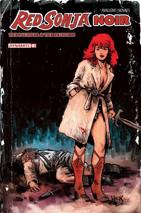 RED SONJA NOIR THE PLUNDER AND THE PRINCESS #1 ONE SHOT CVR B ROBERT HACK VAR