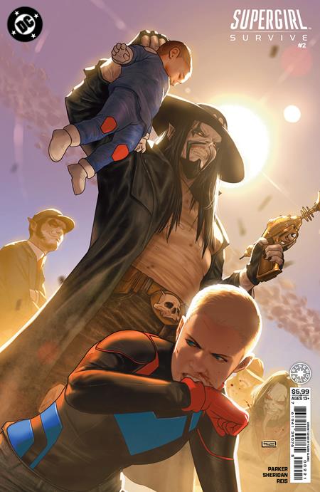 SUPERGIRL SURVIVE #2 CVR B TAURIN CLARKE CARD STOCK VAR (OF 6)