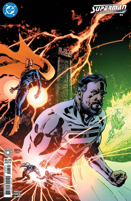 SUPERMAN FATHER OF TOMORROW #3 CVR B GABRIEL HARDMAN CARD STOCK VAR (OF 6)