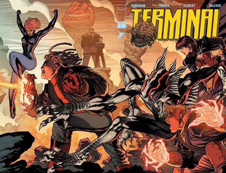TERMINAL #1 CVR B ANDY KUBERT & DAVE MCCAIG CONNECTING WRAPAROUND VAR