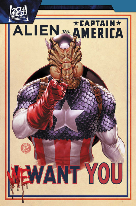 ALIEN VS CAPTAIN AMERICA TP VOL 01