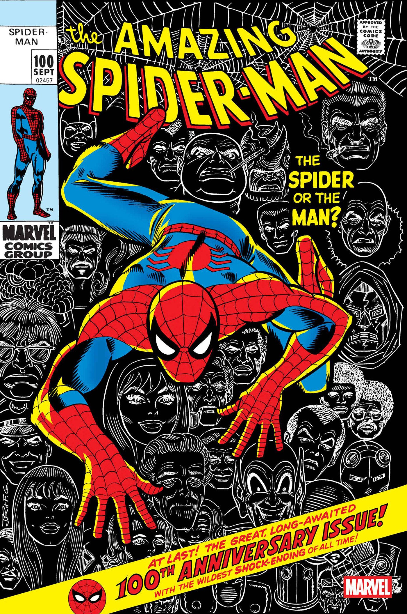 AMAZING SPIDER-MAN #100 FACSIMILE EDITION CVR A