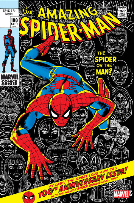AMAZING SPIDER-MAN #100 FACSIMILE EDITION CVR A