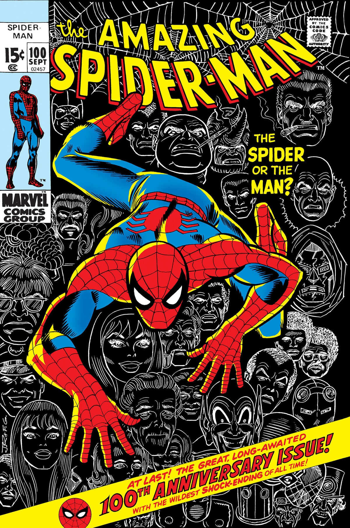 AMAZING SPIDER-MAN #100 FACSIMILE EDITION FOIL VAR