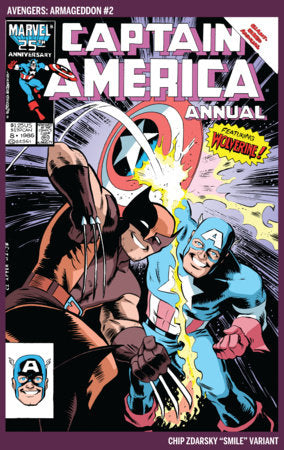 AVENGERS ARMAGEDDON #2 CVR F CHIP ZDARSKY SMILE VARIANT