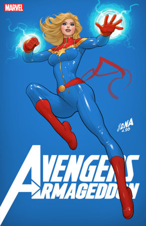 AVENGERS ARMAGEDDON #2 CVR C DAVID NAKAYAMA COLOR BLOCK BLUE VARIANT