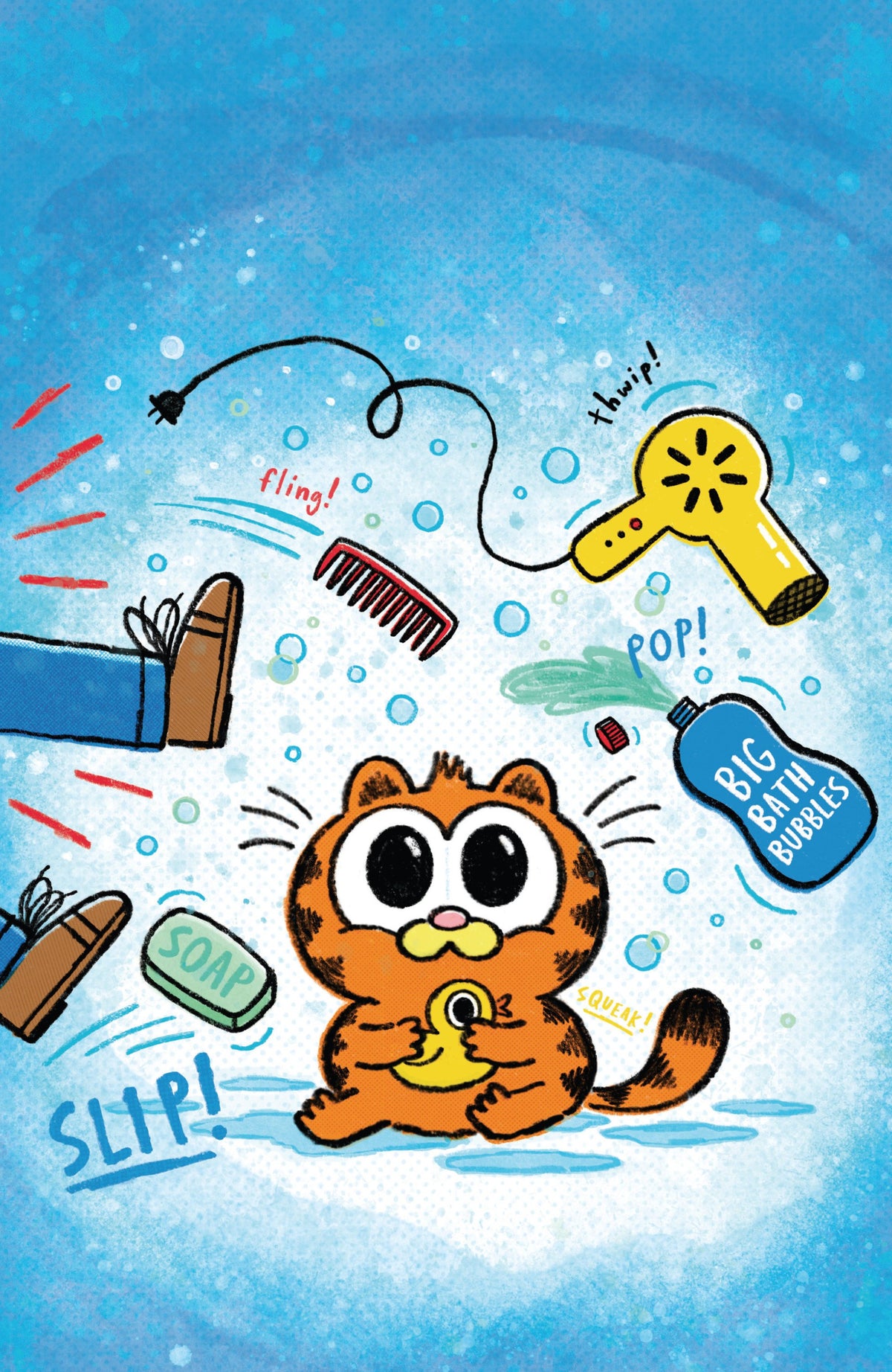 BABY GARFIELD #4 C 1:5 INCV FULL ART CLANTON CVR C 1:5 INCV