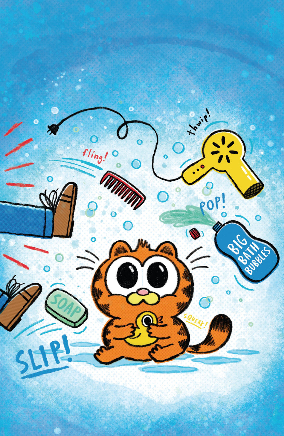BABY GARFIELD #4 C 1:5 INCV FULL ART CLANTON CVR C 1:5 INCV