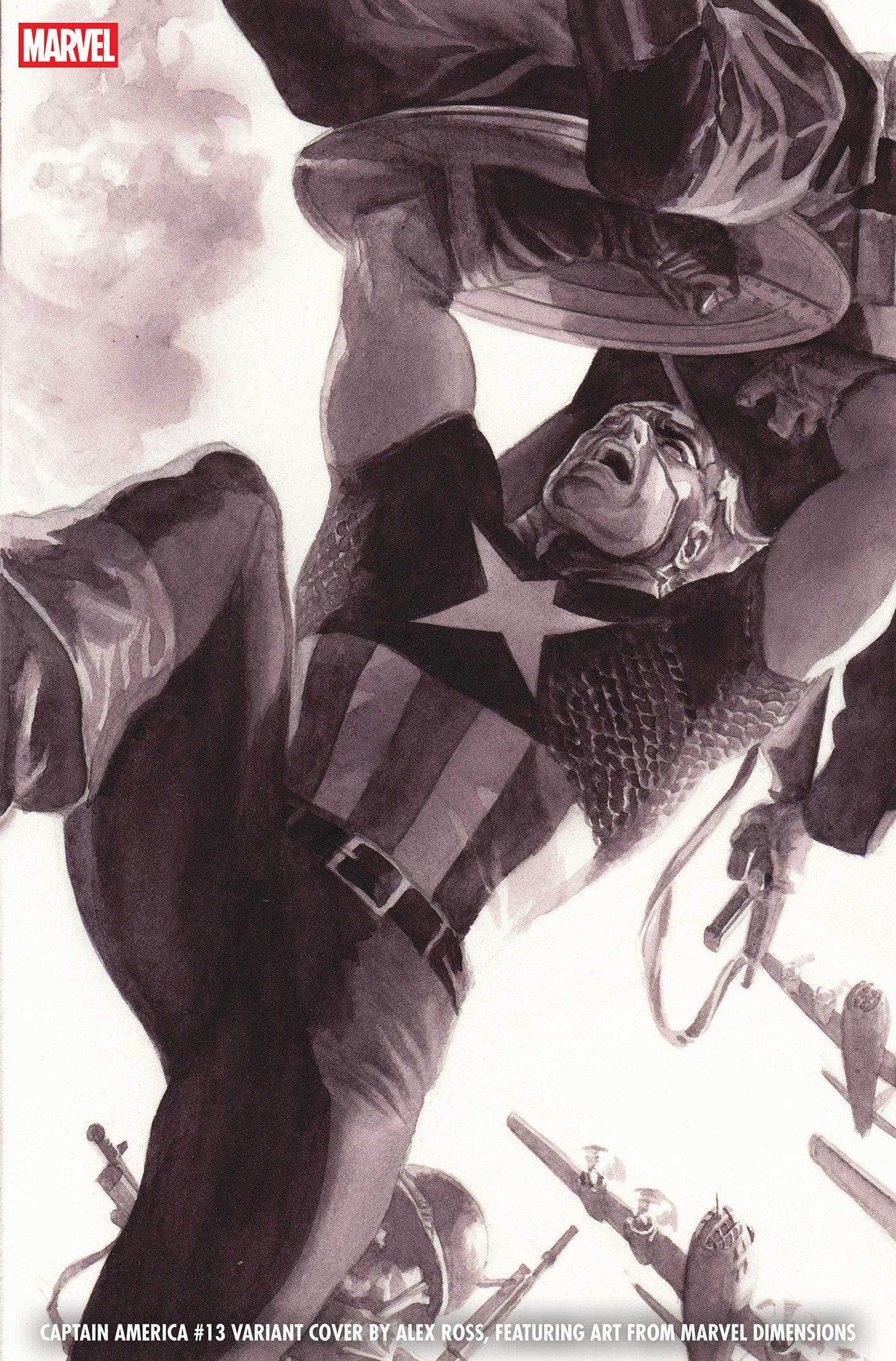 CAPTAIN AMERICA #13 CVR C ALEX ROSS MARVEL DIMENSIONS VARIANT [ARM]