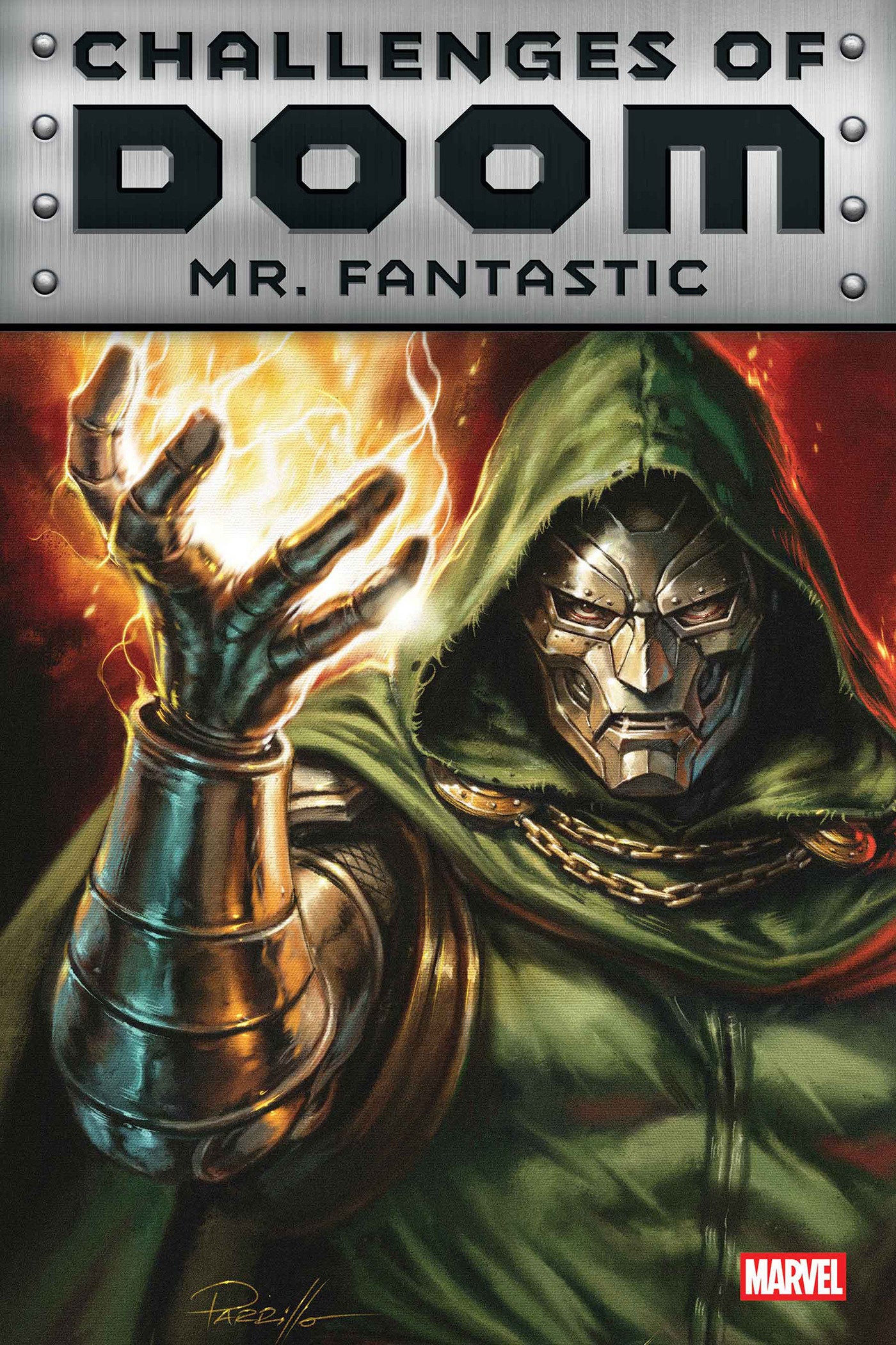 CHALLENGES OF DOOM MR FANTASTIC #1 LUCIO PARRILLO VAR 1:25 INCV