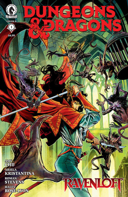 DUNGEONS AND DRAGONS RAVENLOFT #1 CVR D TODOR HRISTOV