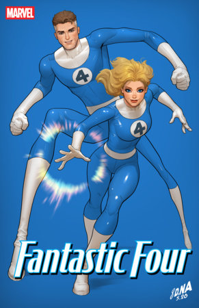 FANTASTIC FOUR #14 CVR B DAVID NAKAYAMA COLOR BLOCK BLUE VARIANT