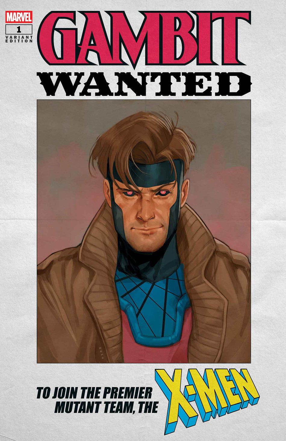 GAMBIT WANTED #1 PHIL NOTO WANTED VAR A CVR E