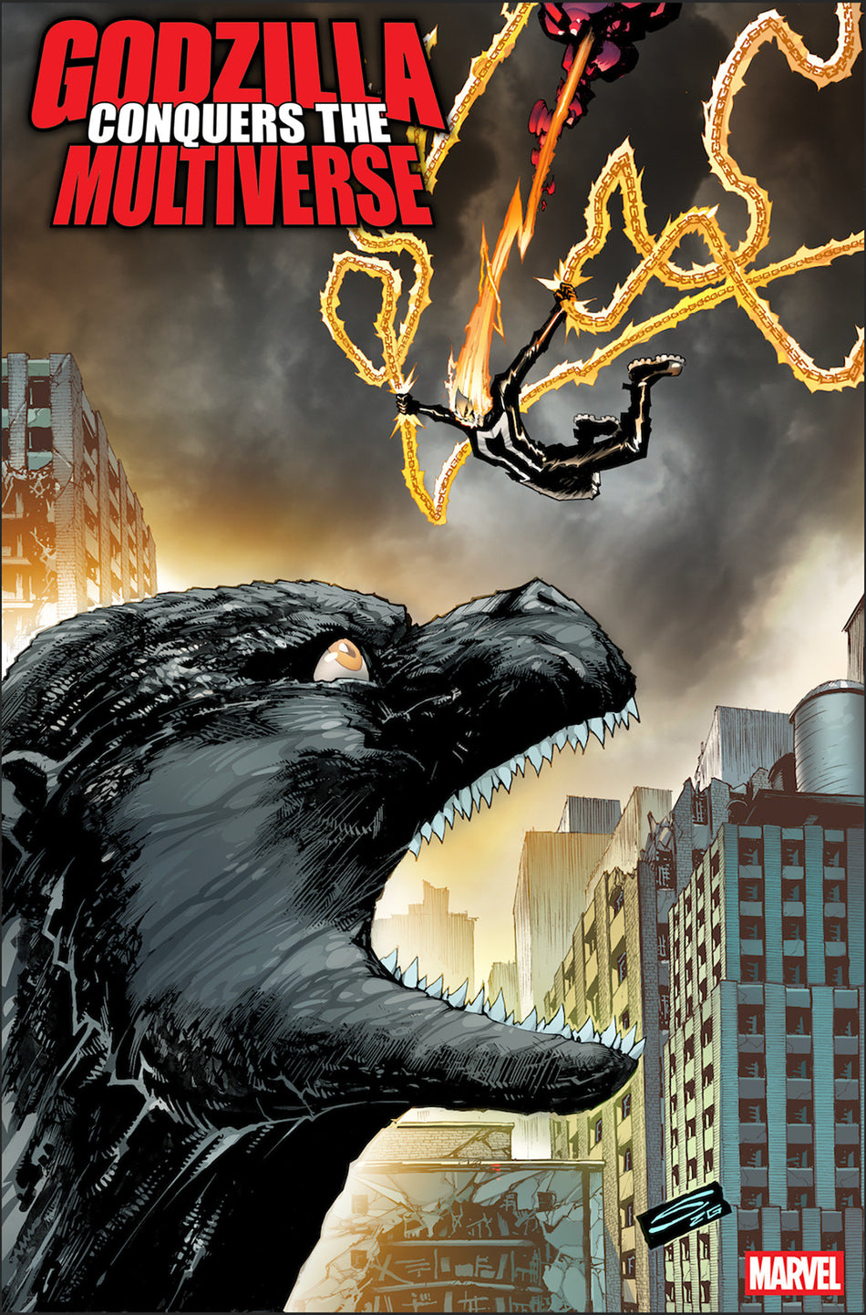 GODZILLA CONQUERS THE MULTIVERSE #1 GERARDO SANDOVAL VAR 1:25 INCV