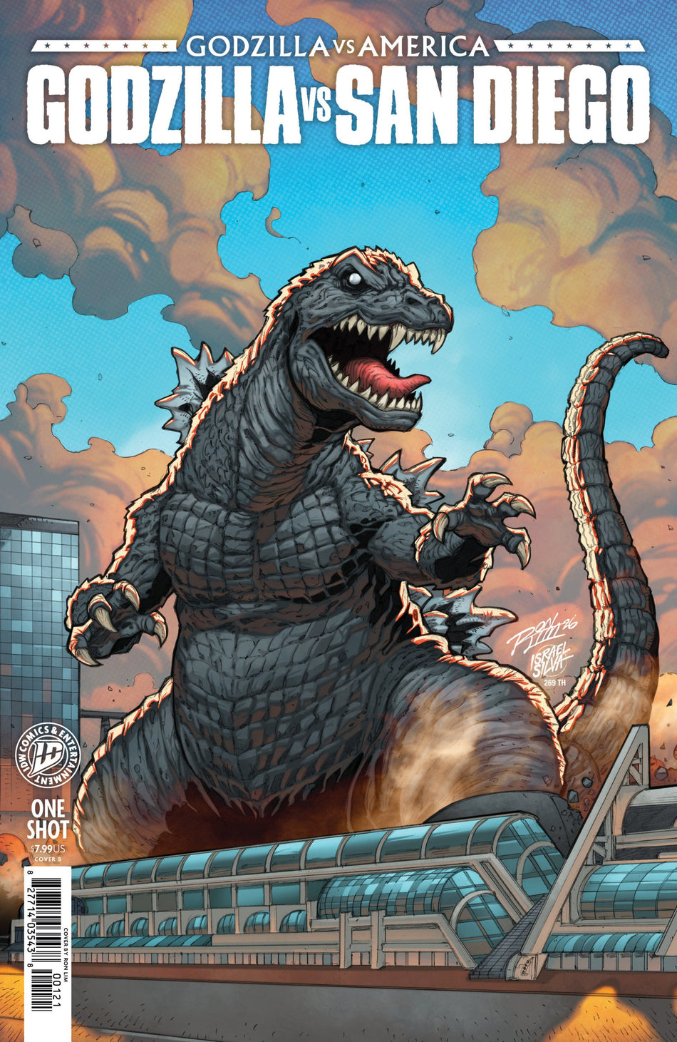Godzilla Vs. America San Diego Variant B Lim