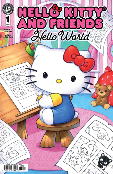 HELLO KITTY AND FRIENDS HELLO WORLD #1 VAR C FOIL ZULLO UMINGA CVR C