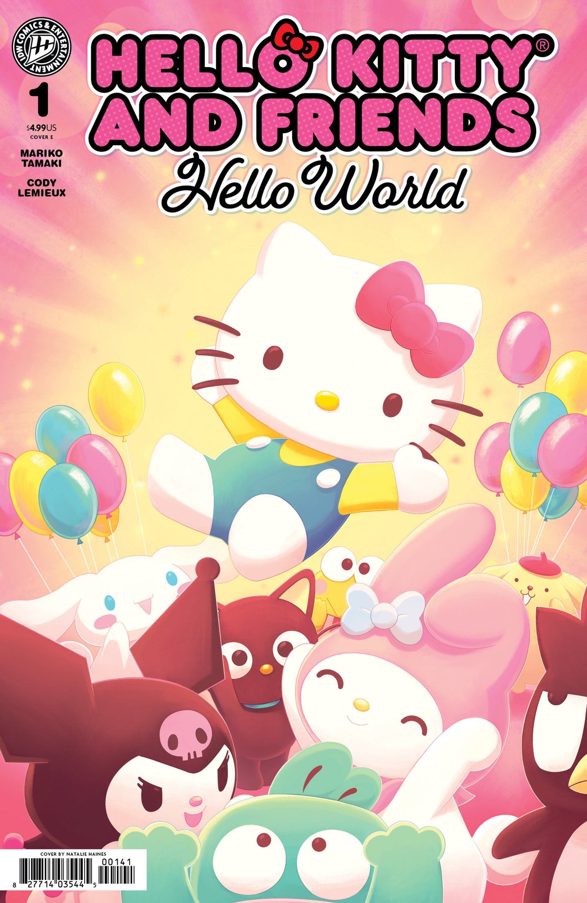 HELLO KITTY AND FRIENDS HELLO WORLD #1 VAR E HAINES CVR D