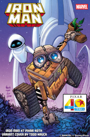 IRON MAN #7 TODD NAUCK PIXAR 40TH VAR CVR C
