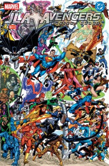 JLA/AVENGERS #3 FACSIMILE EDITION CVR B FOIL WRAPAROUND VARIANT