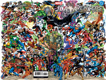 JLA/AVENGERS #3 FACSIMILE EDITION CVR B FOIL WRAPAROUND VARIANT