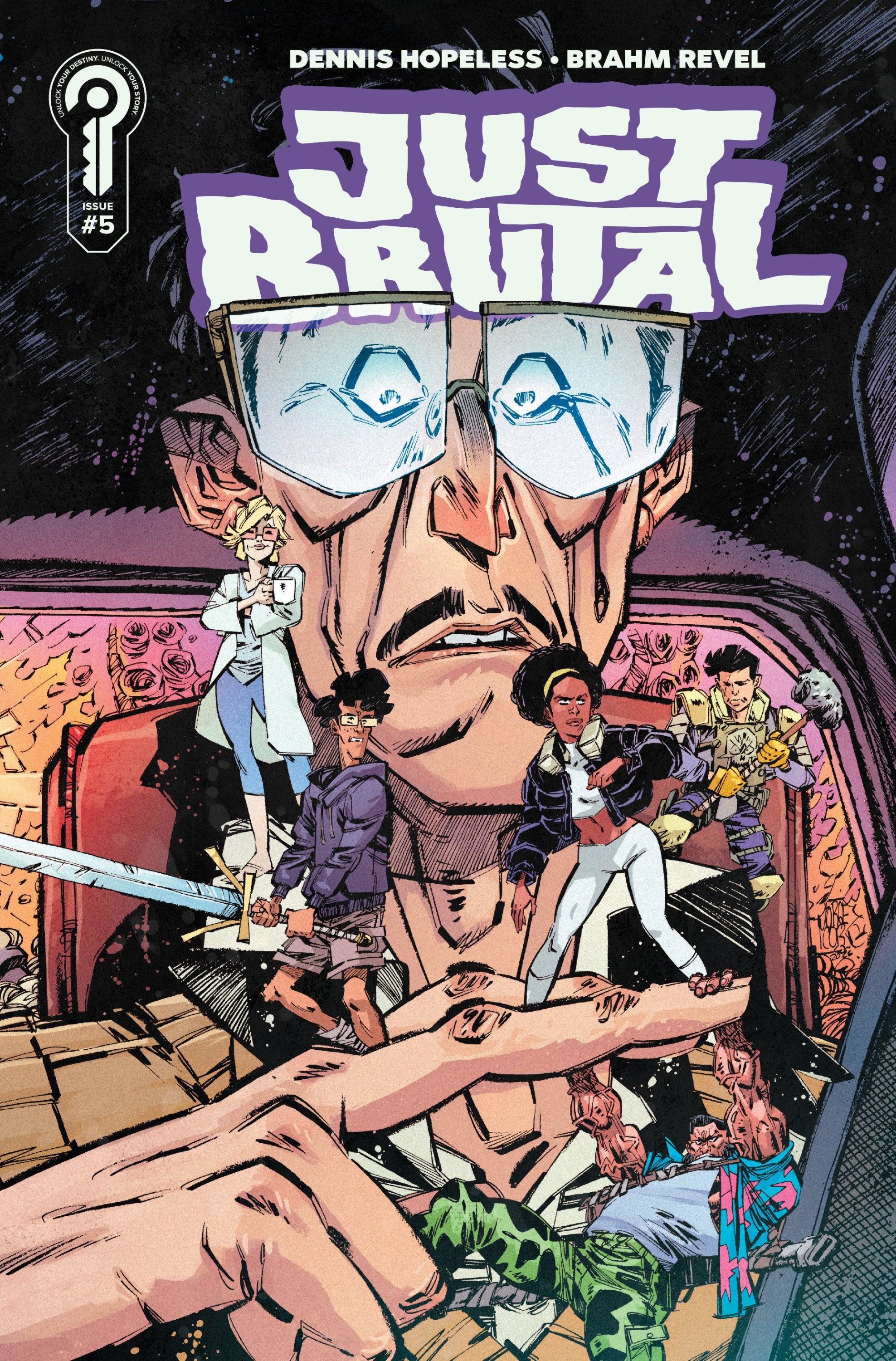 JUST BRUTAL #5 COVER B JORGE CORONA CVR B