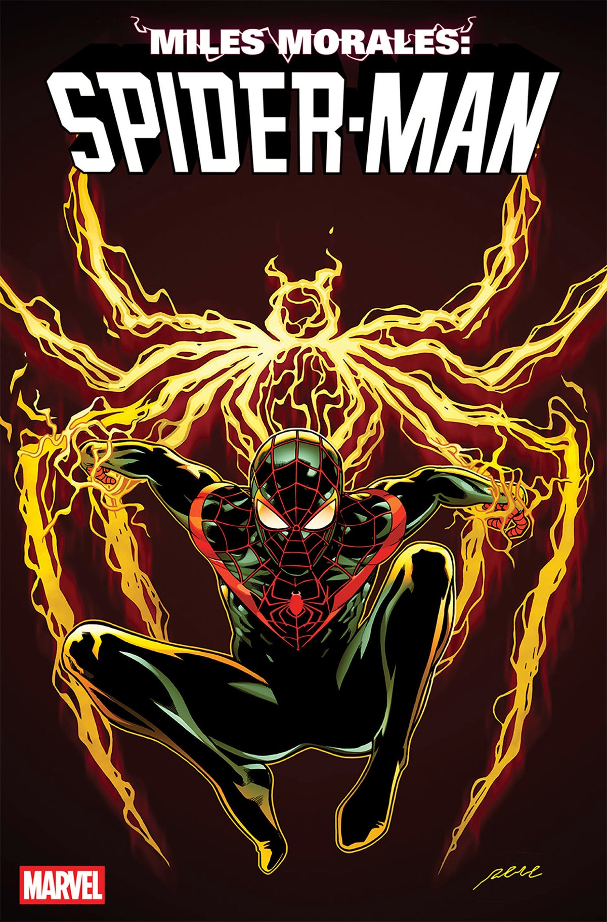 MILES MORALES SPIDER-MAN #1 PERE PEREZ FOIL VAR CVR B