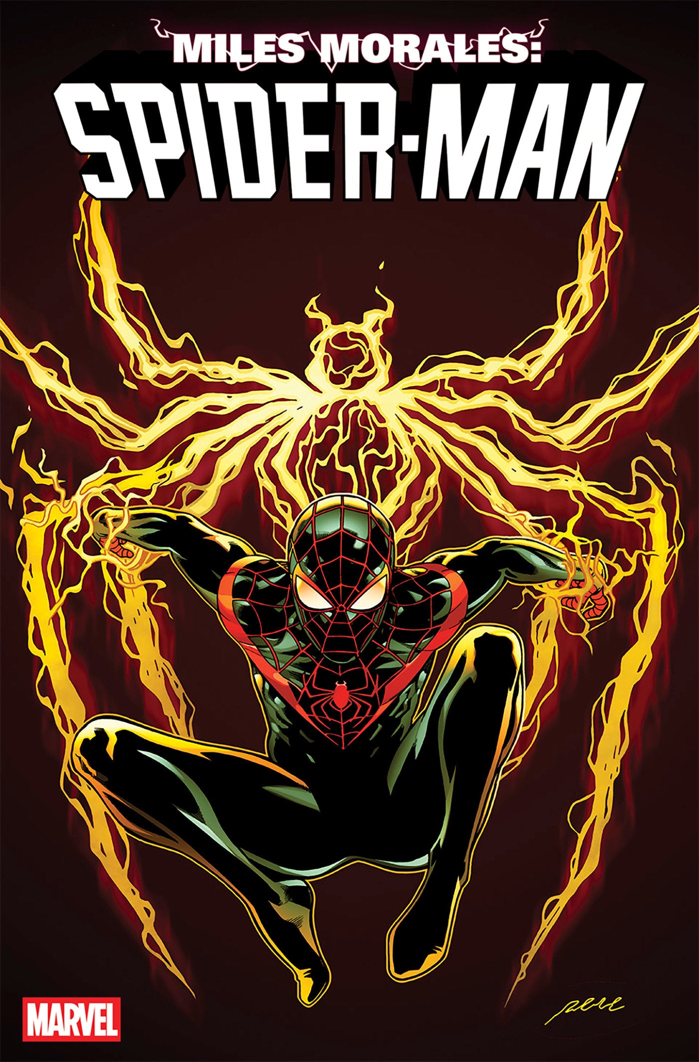 MILES MORALES SPIDER-MAN #1 PERE PEREZ FOIL VAR CVR B