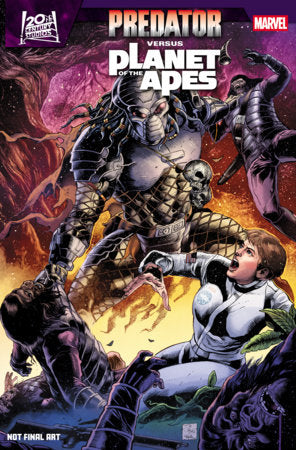 PREDATOR VS. THE PLANET OF THE APES #1 CVR N CARLOS MAGNO VARIANT [1:25]