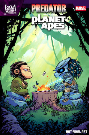 PREDATOR VS. THE PLANET OF THE APES #1 CVR E SKOTTIE YOUNG VARIANT
