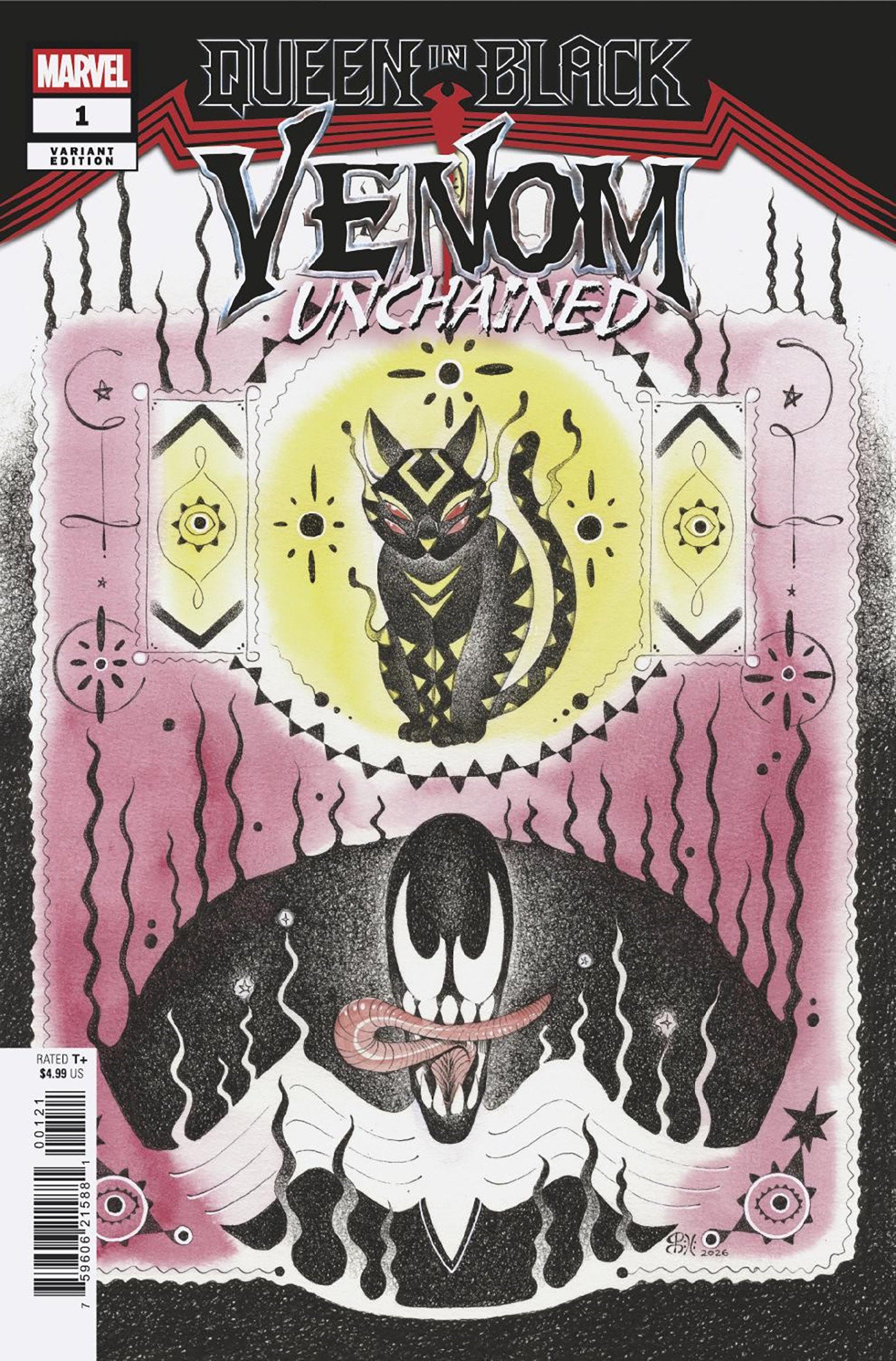 QUEEN IN BLACK VENOM UNCHAINED #1 PEACH MOMOKO VAR QIB CVR B
