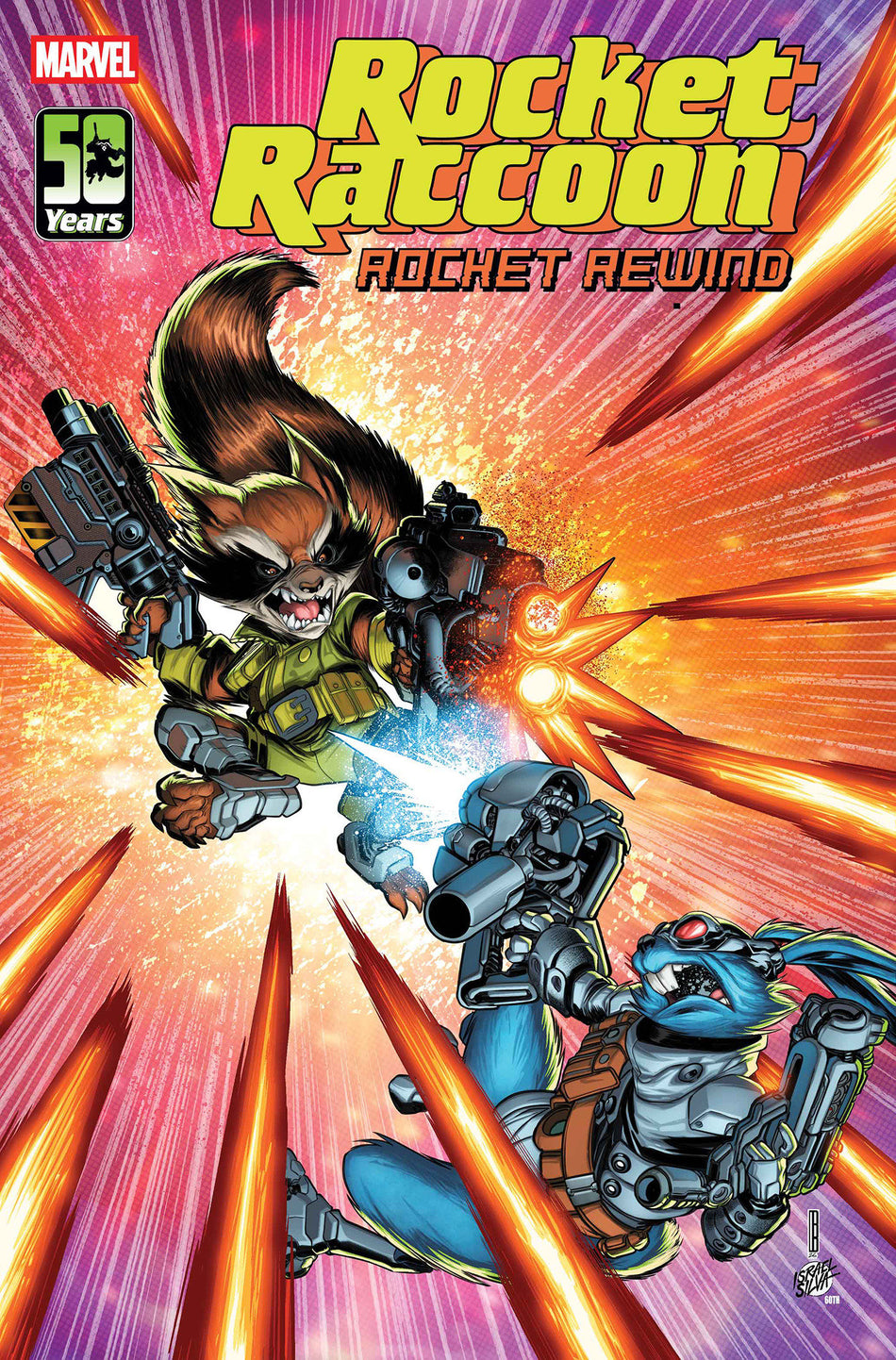 ROCKET RACCOON ROCKET REWIND #1 DAVID BALDEON VAR CVR C