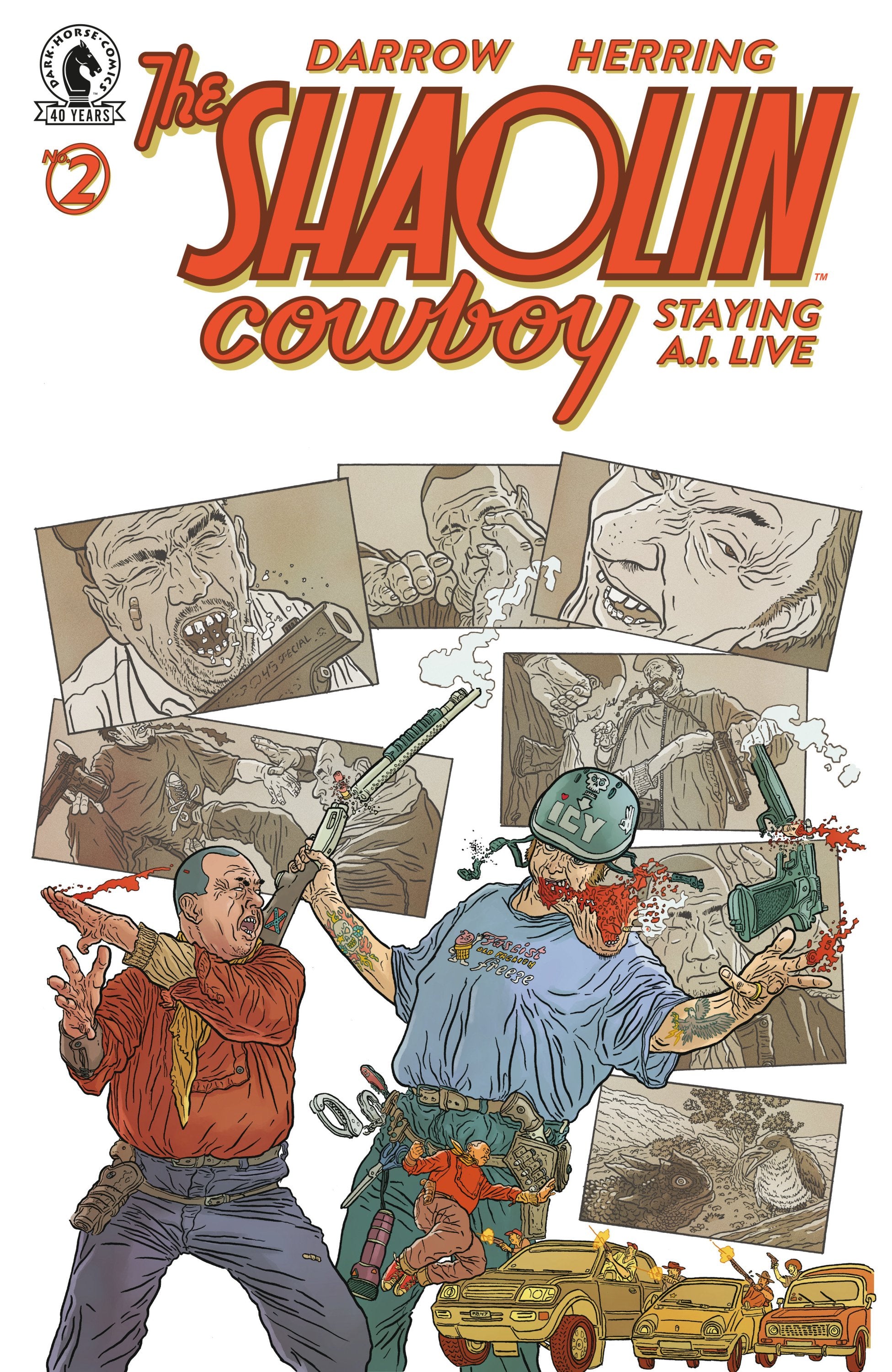 SHAOLIN COWBOY STAYING AILIVE #2 CVR A GEOF DARROW