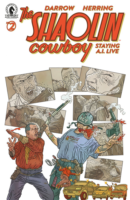 SHAOLIN COWBOY STAYING AILIVE #2 CVR A GEOF DARROW