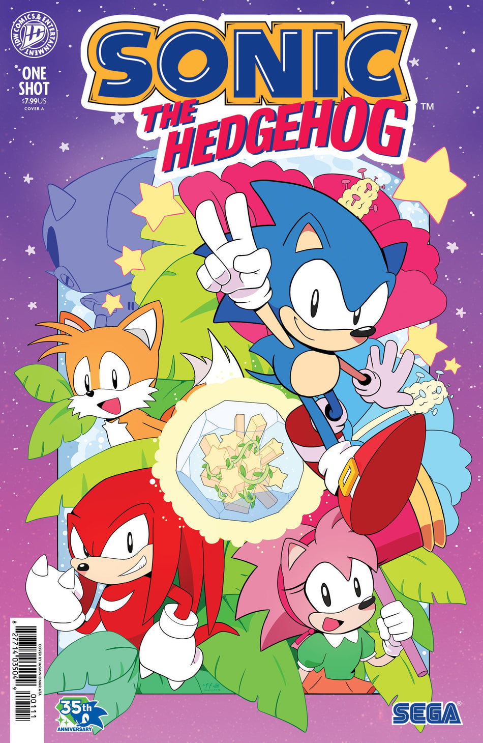 SONIC THE HEDGEHOG 35TH ANNIVERSARY SPECIAL COVER A ATA CVR A