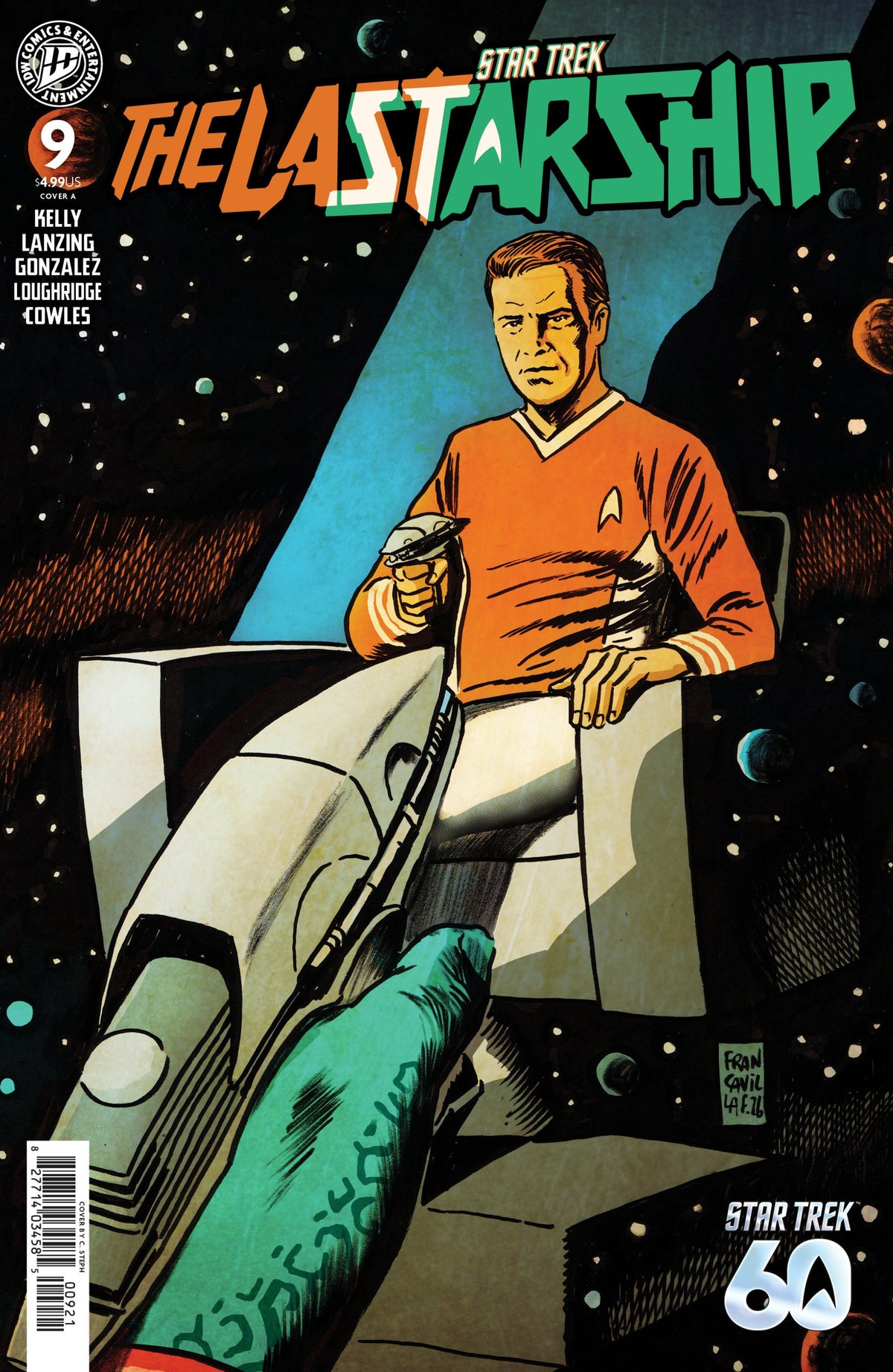 STAR TREK THE LAST STARSHIP #9 COVER A FRANCAVILLA CVR A