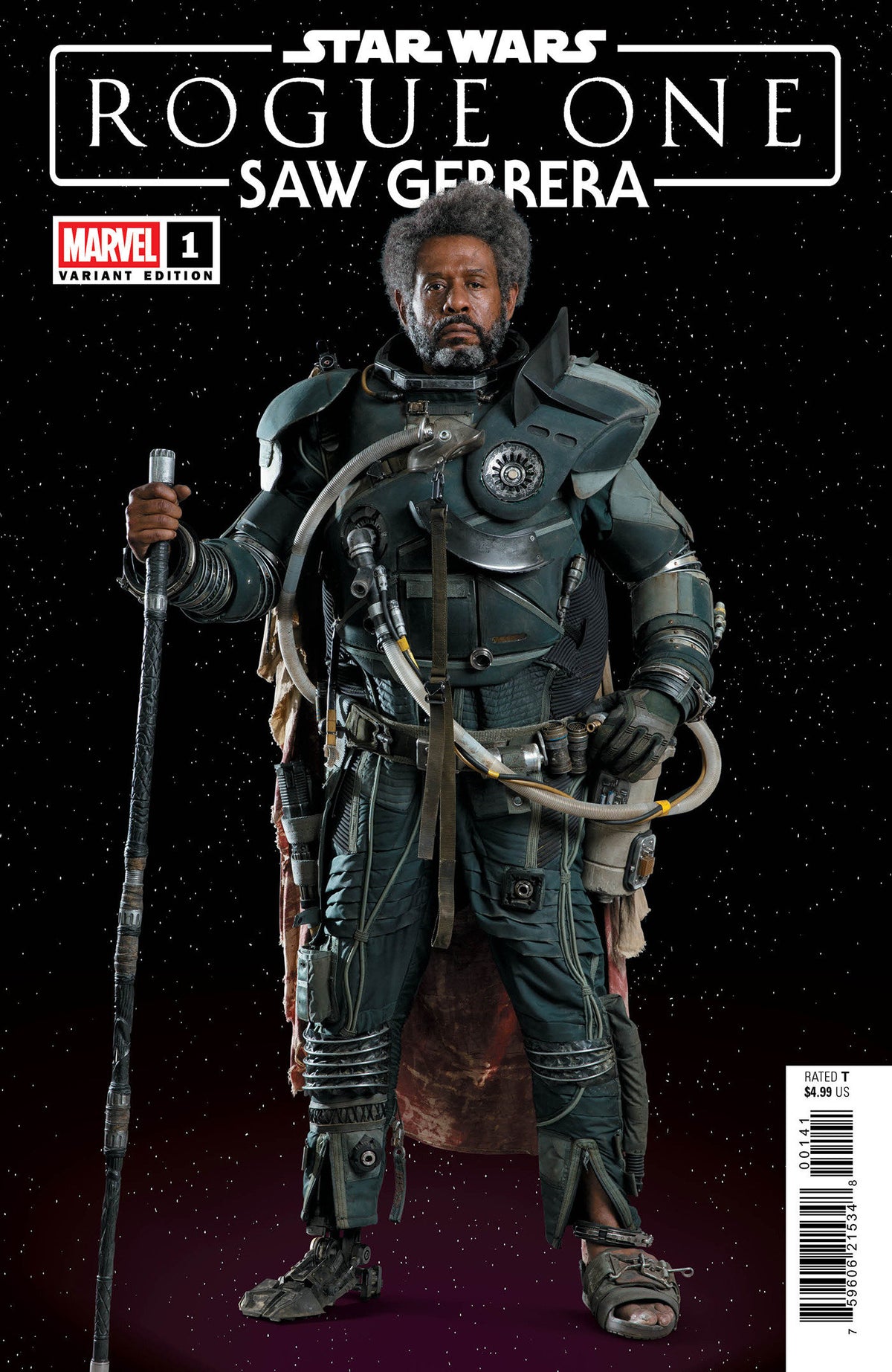 STAR WARS ROGUE ONE - SAW GERRERA #1 PHOTO VAR CVR B