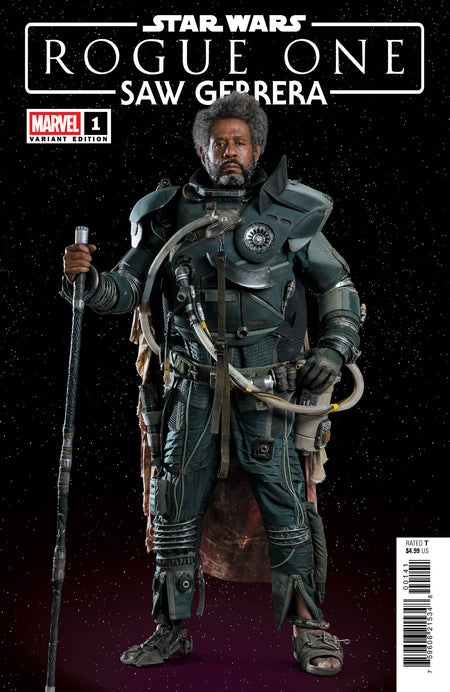 STAR WARS ROGUE ONE - SAW GERRERA #1 PHOTO VAR CVR B
