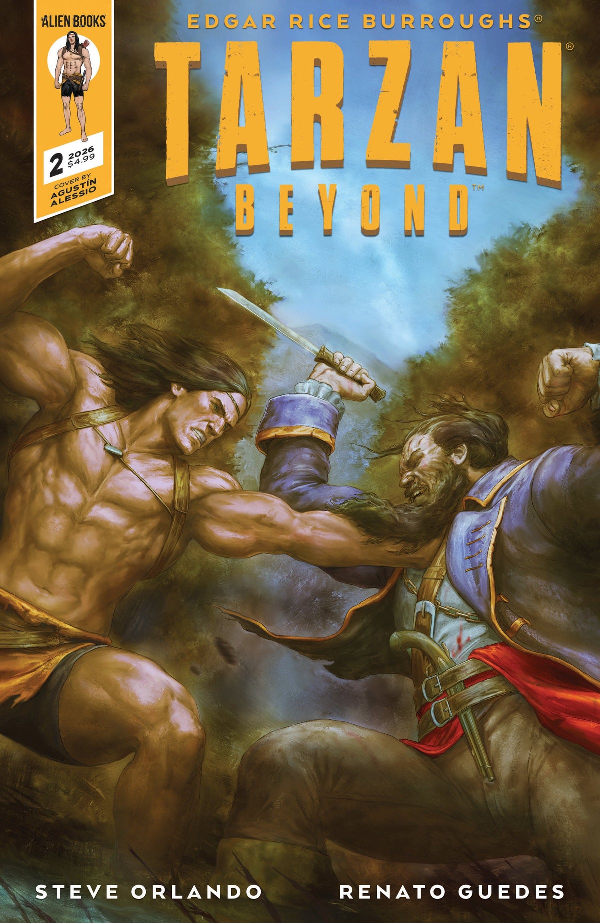 Tarzan Beyond #2 CVR A Alessio