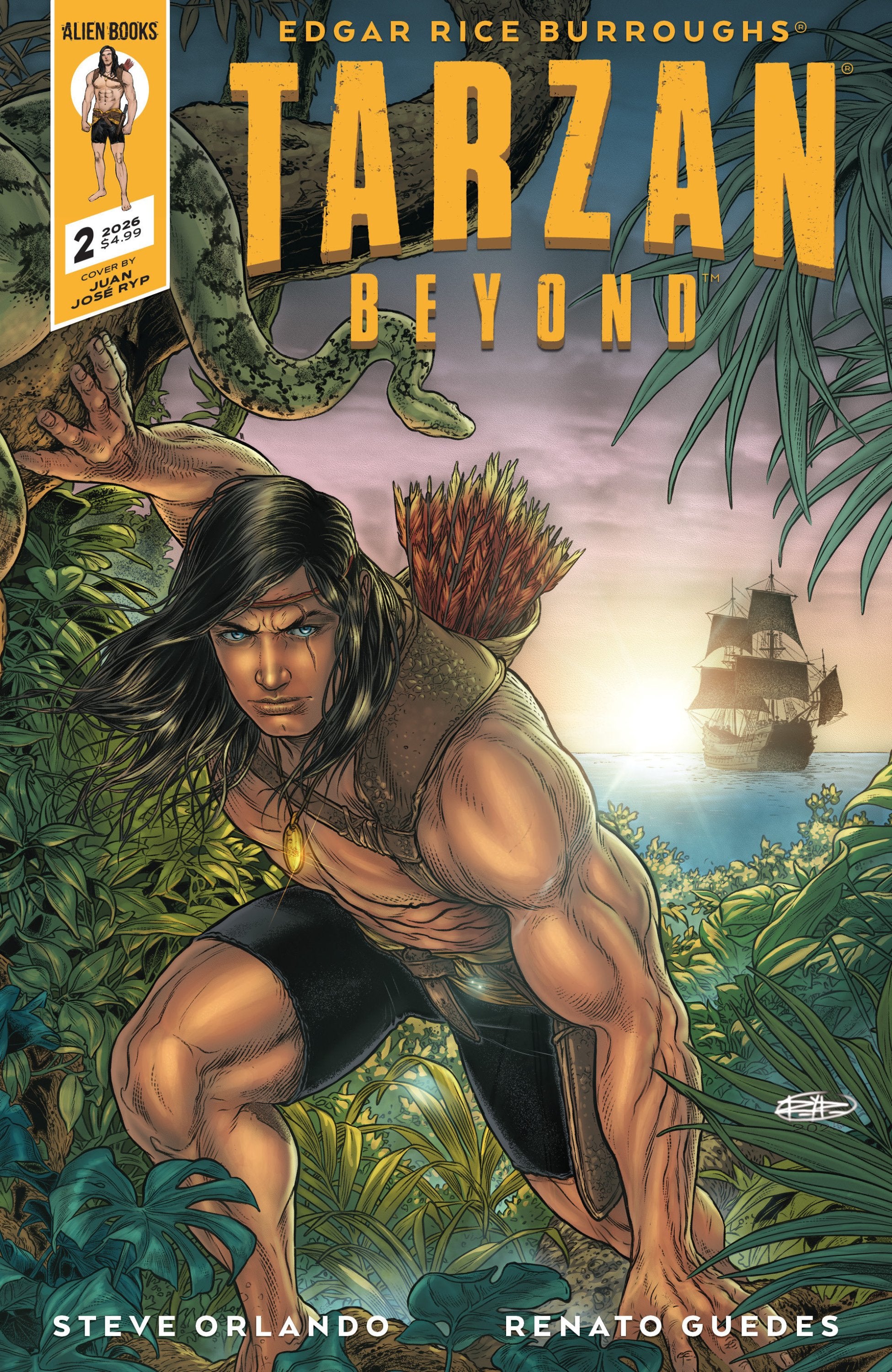Tarzan Beyond #2 CVR B Ryp
