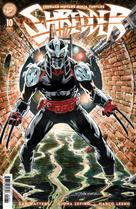 TEENAGE MUTANT NINJA TURTLES SHREDDER #10 VAR C HANNA CVR C