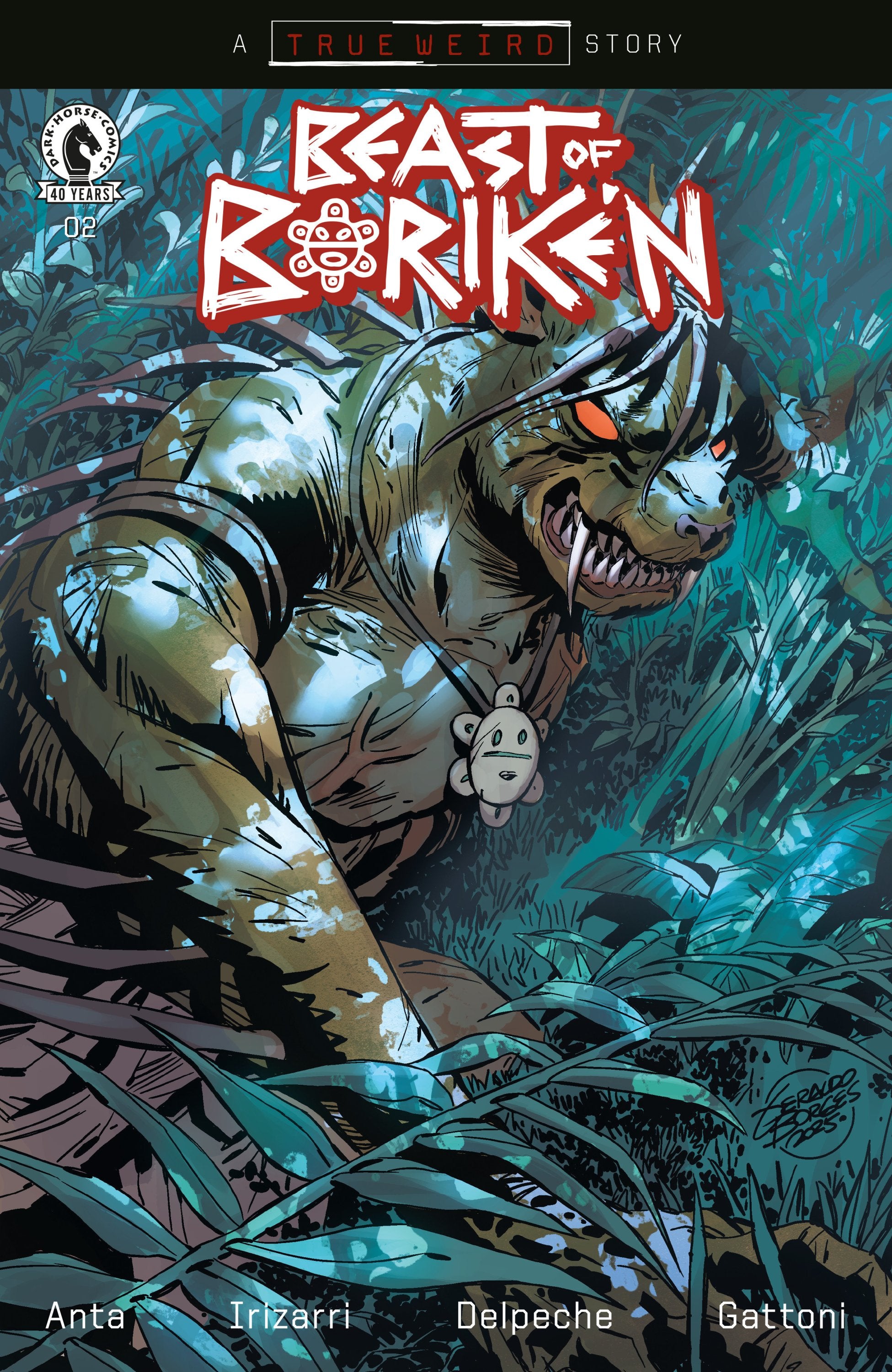 THE BEAST OF BORIKEN #2 CVR B GERALDO BORGES