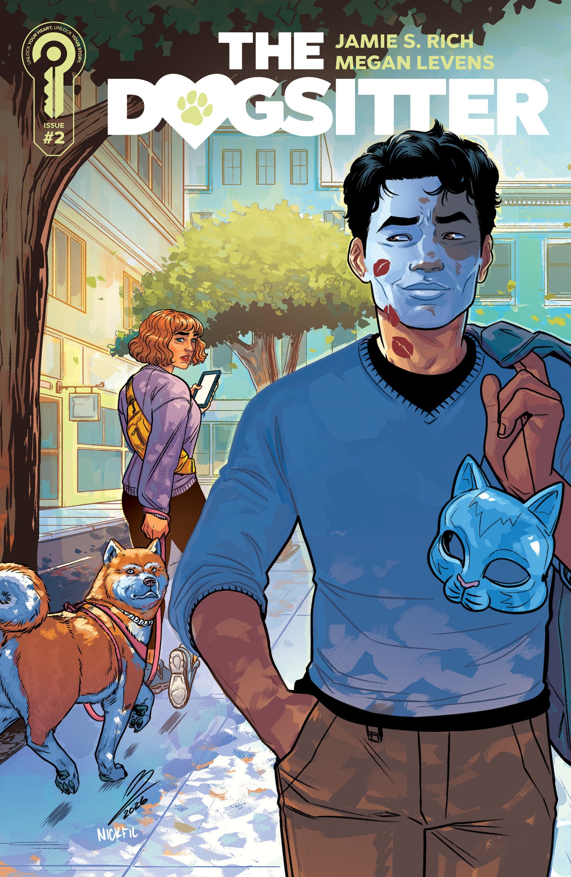 THE DOGSITTER #2 COVER A MEGAN LEVENS CVR A
