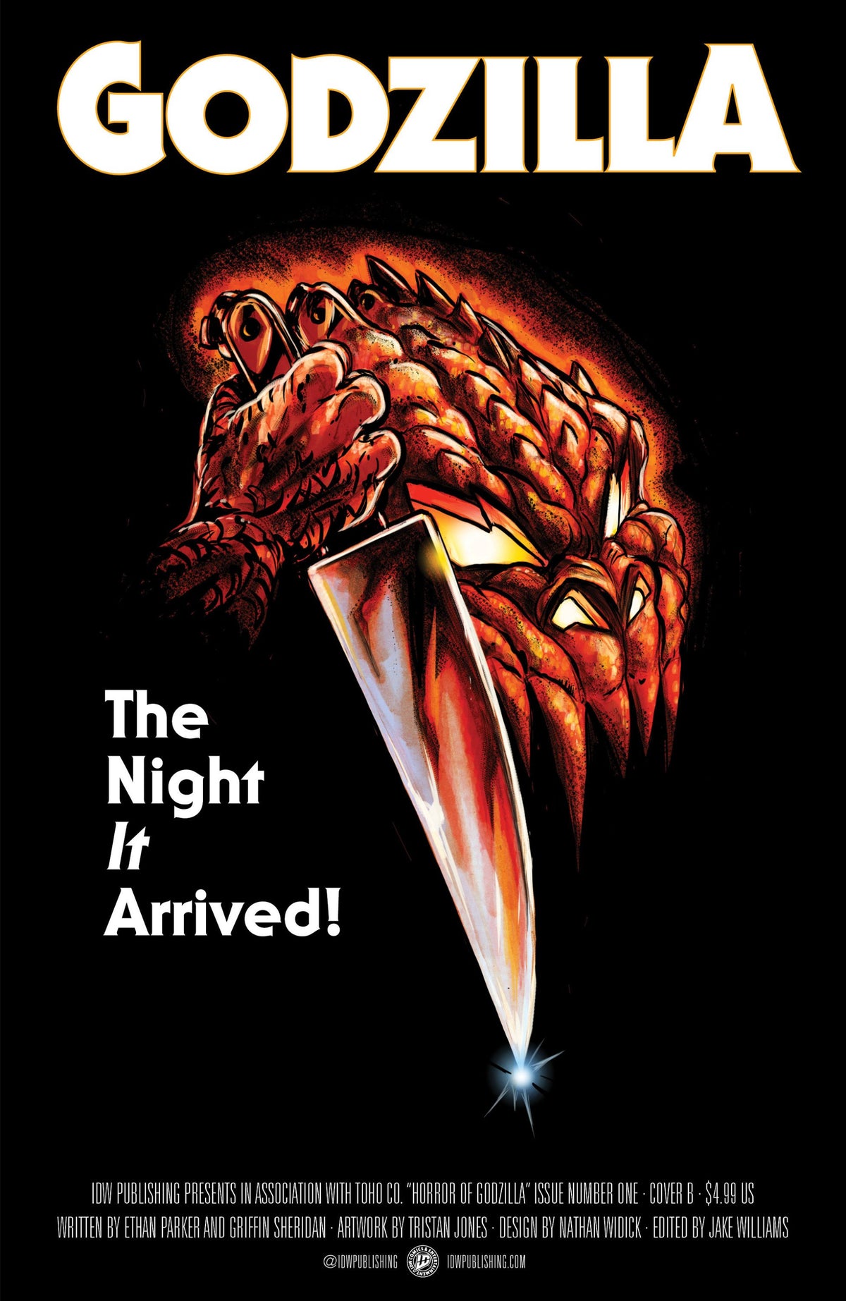 Horror of Godzilla [Kai-Sei Era] #1 CVR B Tunica Movie Homage Cover