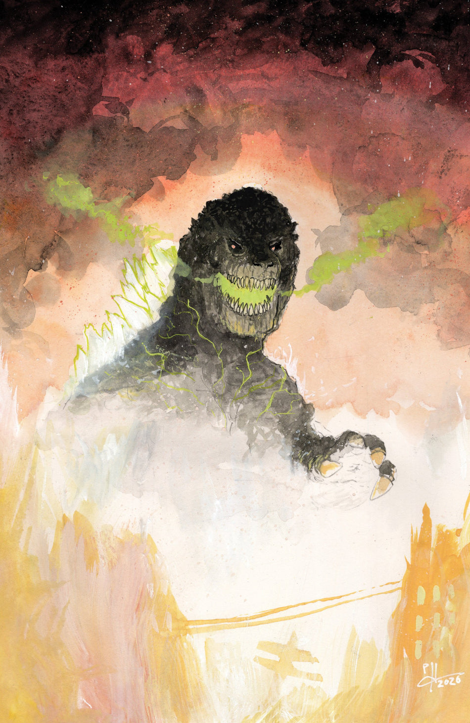 Horror of Godzilla [Kai-Sei Era] #1 CVR E Horvath Full Art 1:25
