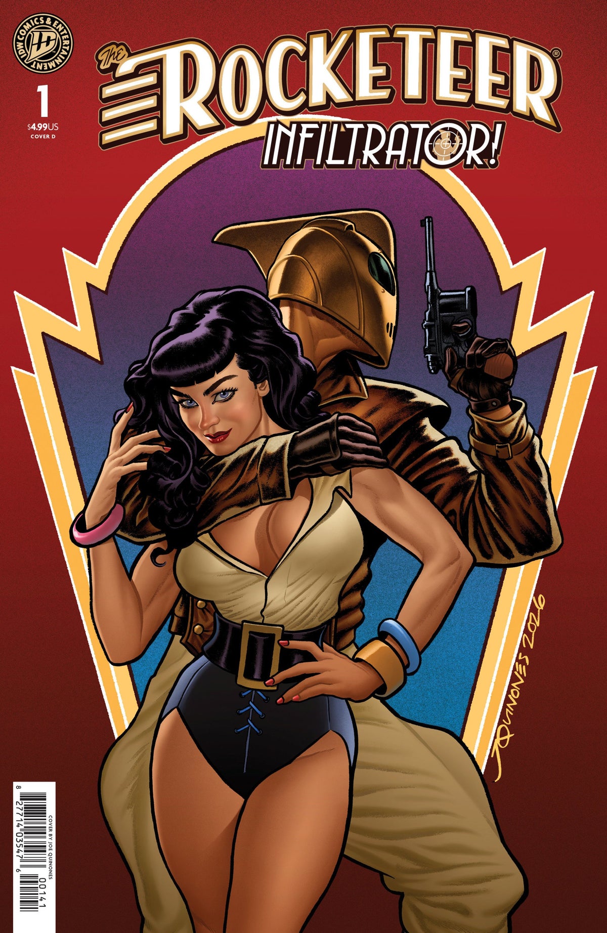 ROCKETEER INFILTRATOR #1 CVR D QUINONES