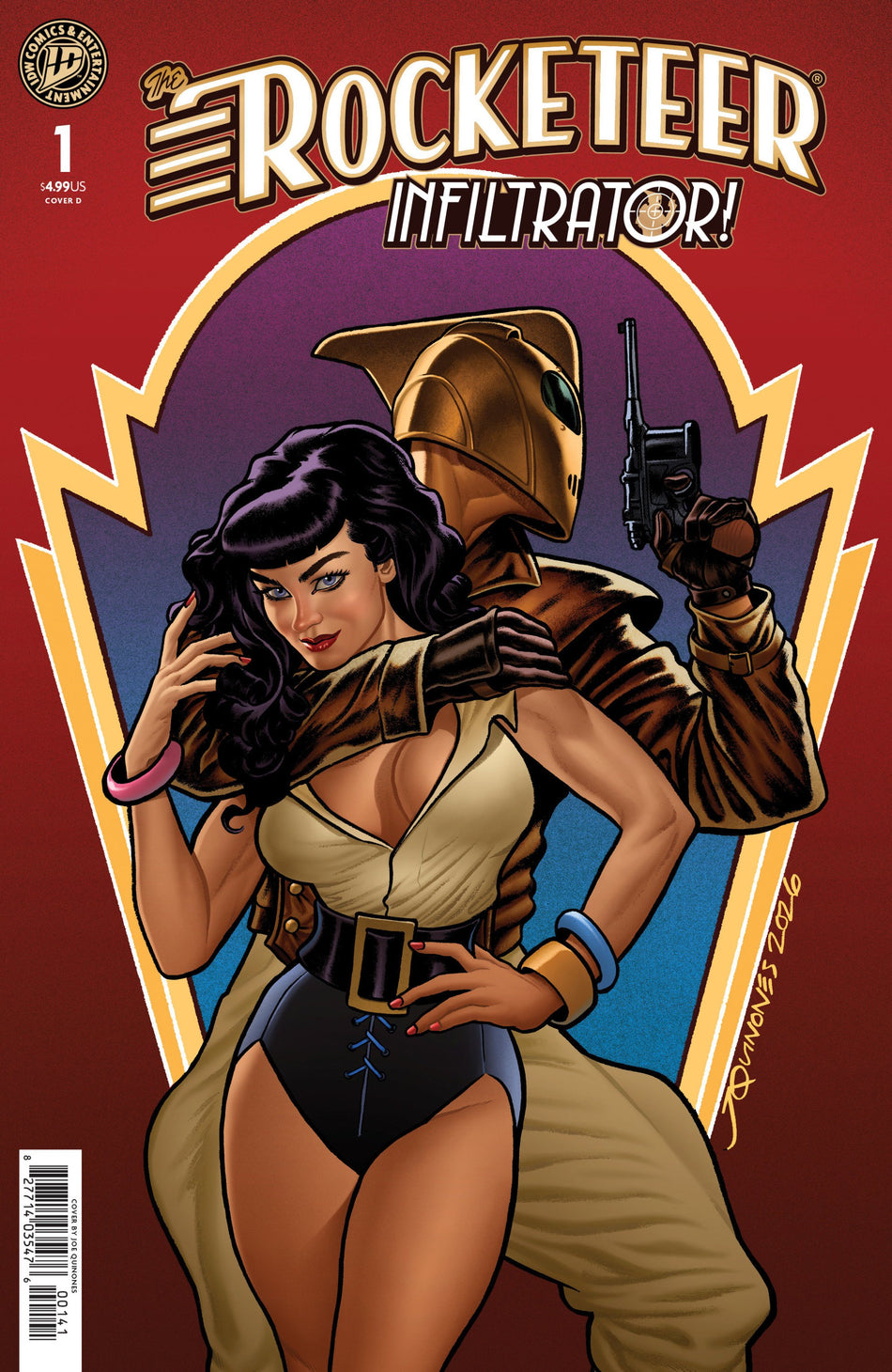 ROCKETEER INFILTRATOR #1 CVR D QUINONES