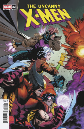 UNCANNY X-MEN #32 GERARDO SANDOVAL VAR 1:25 INCV