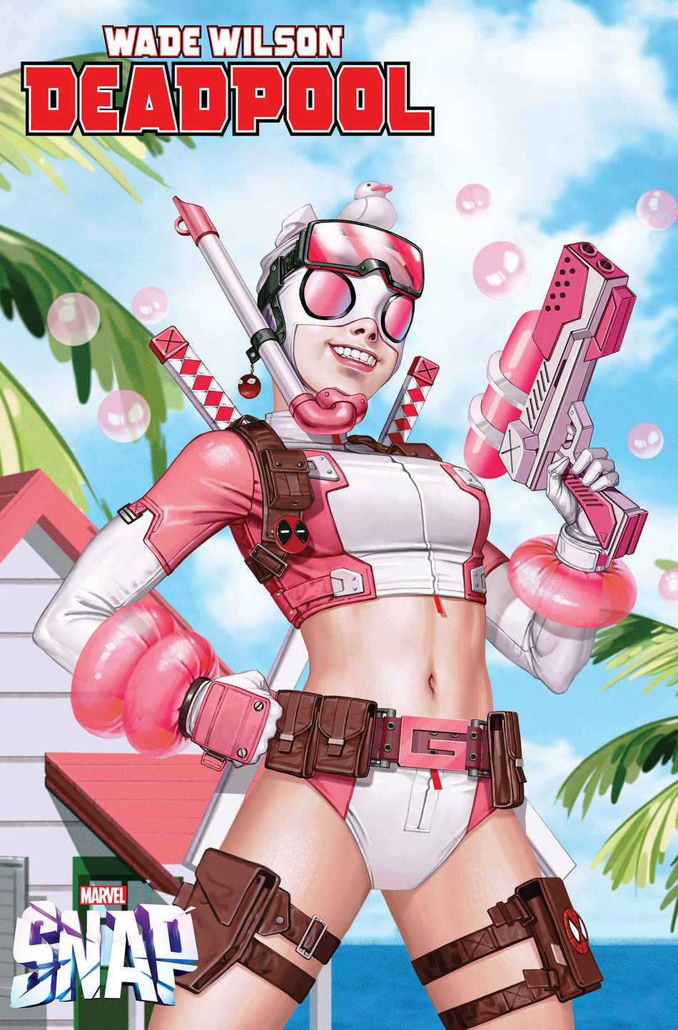 WADE WILSON DEADPOOL #6 INHYUK LEE MARVEL SNAP SWIMSUIT VAR CVR F